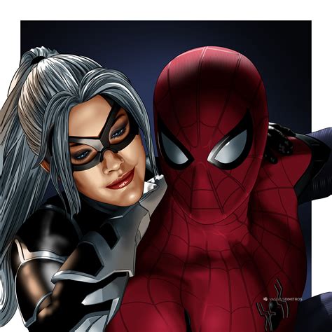 spider-man and black cat